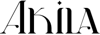 preview image of the Akila font