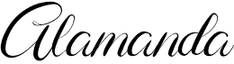 preview image of the Alamanda font