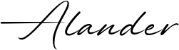 preview image of the Alander font