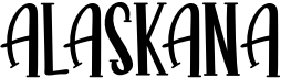 preview image of the Alaskana font