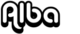 preview image of the Alba font