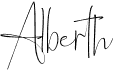 preview image of the Alberth font