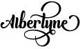 preview image of the Albertyne font