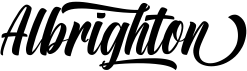 preview image of the Albrighton font