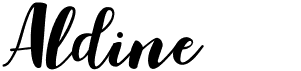 preview image of the Aldine font