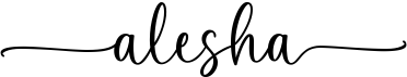 preview image of the Alesha font