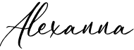 preview image of the Alexanna font