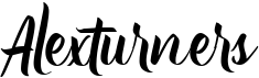 preview image of the Alexturners font