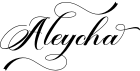 preview image of the Aleycha font