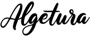 preview image of the Algetura font
