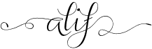 preview image of the Alif font