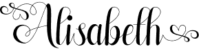 preview image of the Alisabeth font