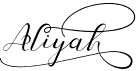 preview image of the Aliyah font