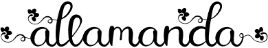 preview image of the Allamanda font