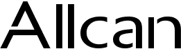 preview image of the Allcan font