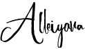 preview image of the Alleiyana font
