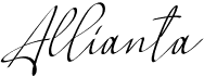 preview image of the Allianta font