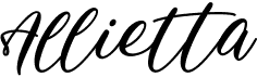 preview image of the Allietta font
