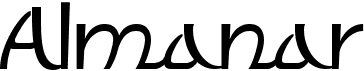 preview image of the Almanar font