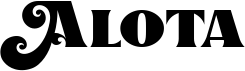 preview image of the Alota font
