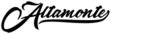 preview image of the Altamonte font