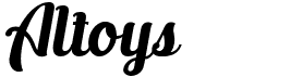 preview image of the Altoys font