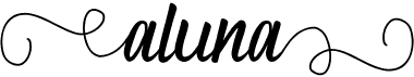 preview image of the Aluna font