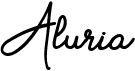 preview image of the Aluria font