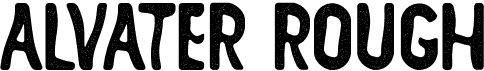 preview image of the Alvater Rough font