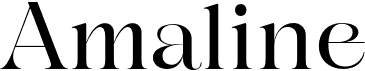 preview image of the Amaline font