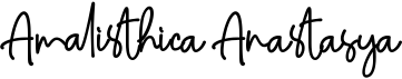 preview image of the Amalisthica Anastasya font