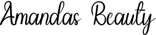 preview image of the Amandas Beauty font
