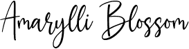preview image of the Amarylli Blossom font