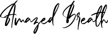 preview image of the Amazed Breath font
