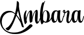 preview image of the Ambara font