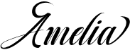 preview image of the Amelia font