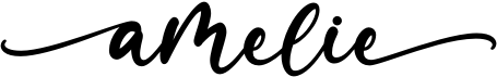 preview image of the Amelie font