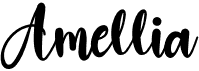 preview image of the Amellia font