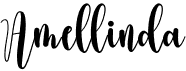 preview image of the Amellinda font