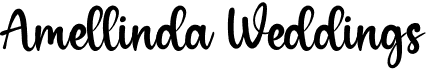 preview image of the Amellinda Weddings font