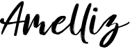 preview image of the Amelliz font