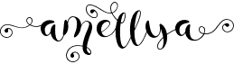 preview image of the Amellya font