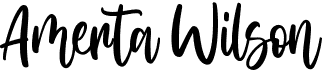 preview image of the Amerta Wilson font