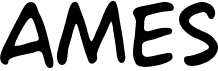 preview image of the Ames font