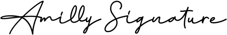 preview image of the Amilly Signature font