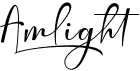 preview image of the Amlight font