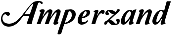 preview image of the Amperzand font