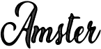 preview image of the Amster font