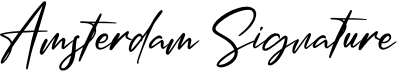 preview image of the Amsterdam Signature font