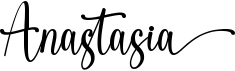 preview image of the Anastasia font